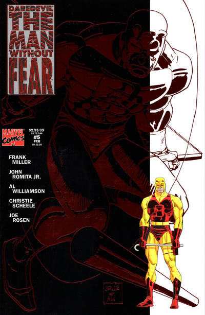 Daredevil The Man without Fear 1993 #5 Direct Edition - 9.4 - $4.99