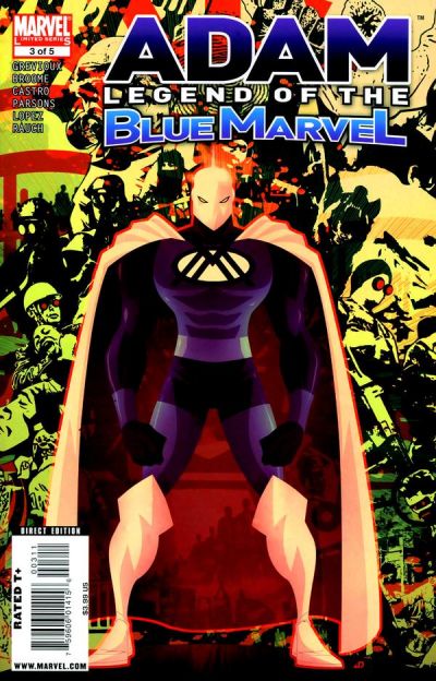 Adam: Legend of the Blue Marvel 2009 #3 - high grade - $39.99
