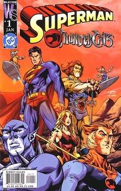 Superman / Thundercats 2004 #1 Ale Garza Cover - high grade - $14.99