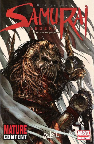 Samurai: Legend 2008 #3 - 8.0 - $7.99