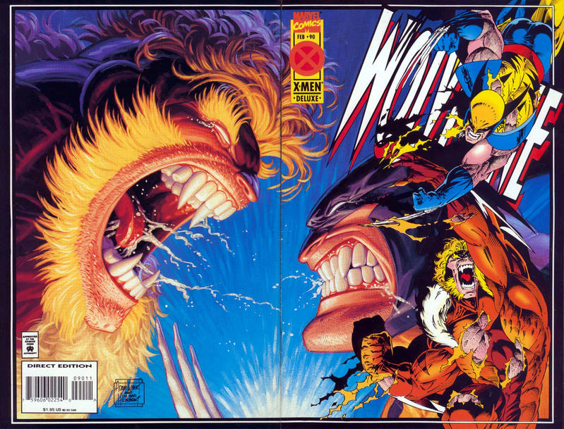 Wolverine 1988 #90 Direct Edition - Deluxe - 9.4 - $15.99