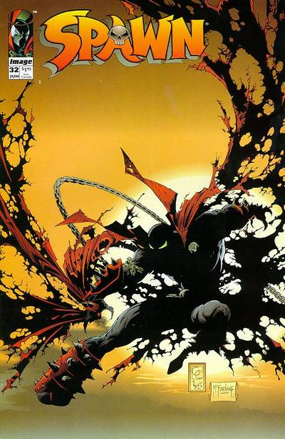 Spawn 1992 #32 Direct ed. - 8.5 - $9.99