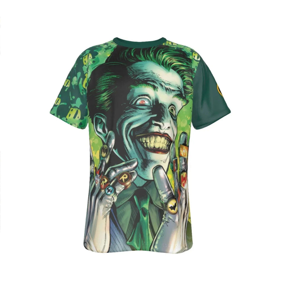 JOKER RINGS RINGS RINGS ALL OVER PRINT TSHIRT