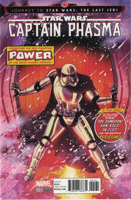 Journey to Star Wars: The Last Jedi - Captain Phasma 2017 #1 Paulina Ganucheau 'Homage' - 9.2 - $14.99