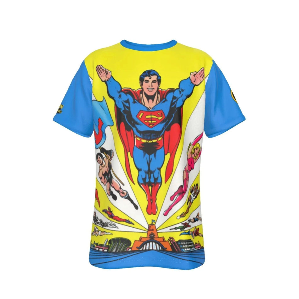 SUPERBOY LEGION SUNRAYS ALL-OVER PRINT SHIRT