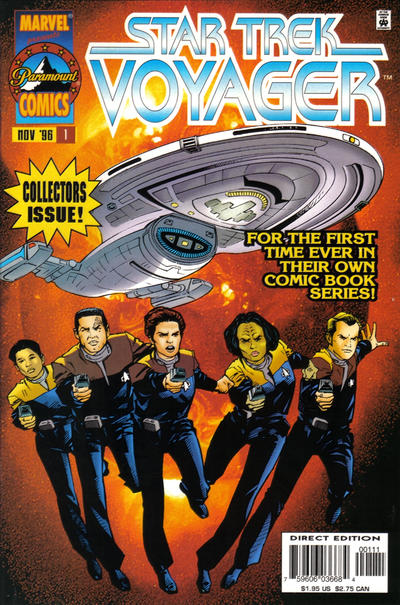 Star Trek: Voyager 1996 #1 Direct Edition - high grade - $9.99