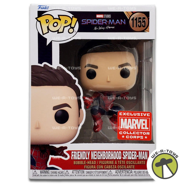 Funko Pop! Friendly Neighborhood Spider-Man #1155 DAMAGED
