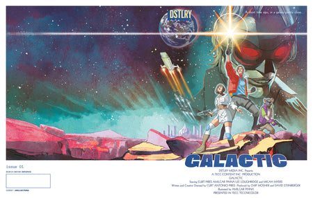 Stock Photo of  Galactic #1 Cover F Amilcar Pinna Homage Variant DSTLRY Comics sold by Stronghold Collectibles of Acadiana Lafayette, LA