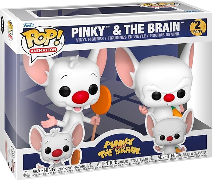 Funko Pop! Pinky & The Brain 2 Pack