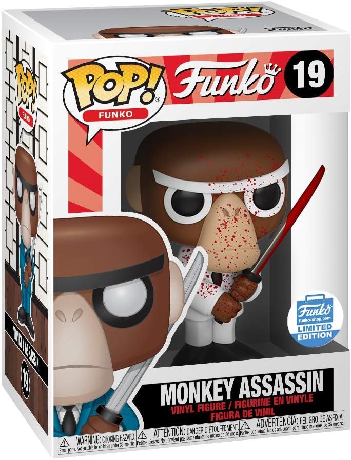 Funko Pop! Monkey Assassin (Bloody) Funko Shop Exclusive #19