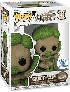 Funko Pop! Groot as Doctor Strange #1399 Funko Shop Exclusive
