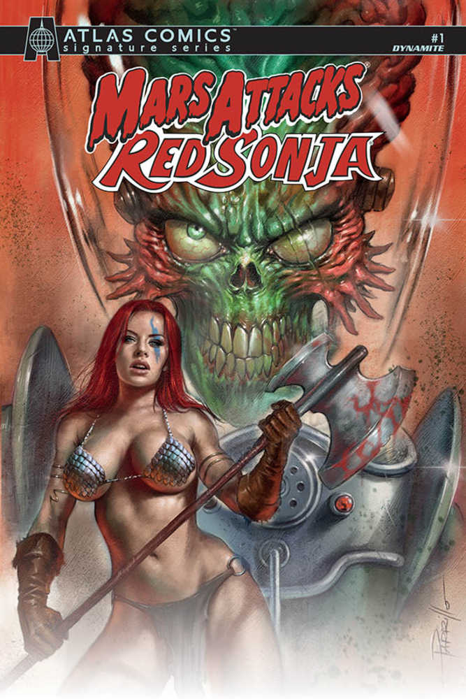 Mars Attacks Red Sonja #1 CVR A Parrillo