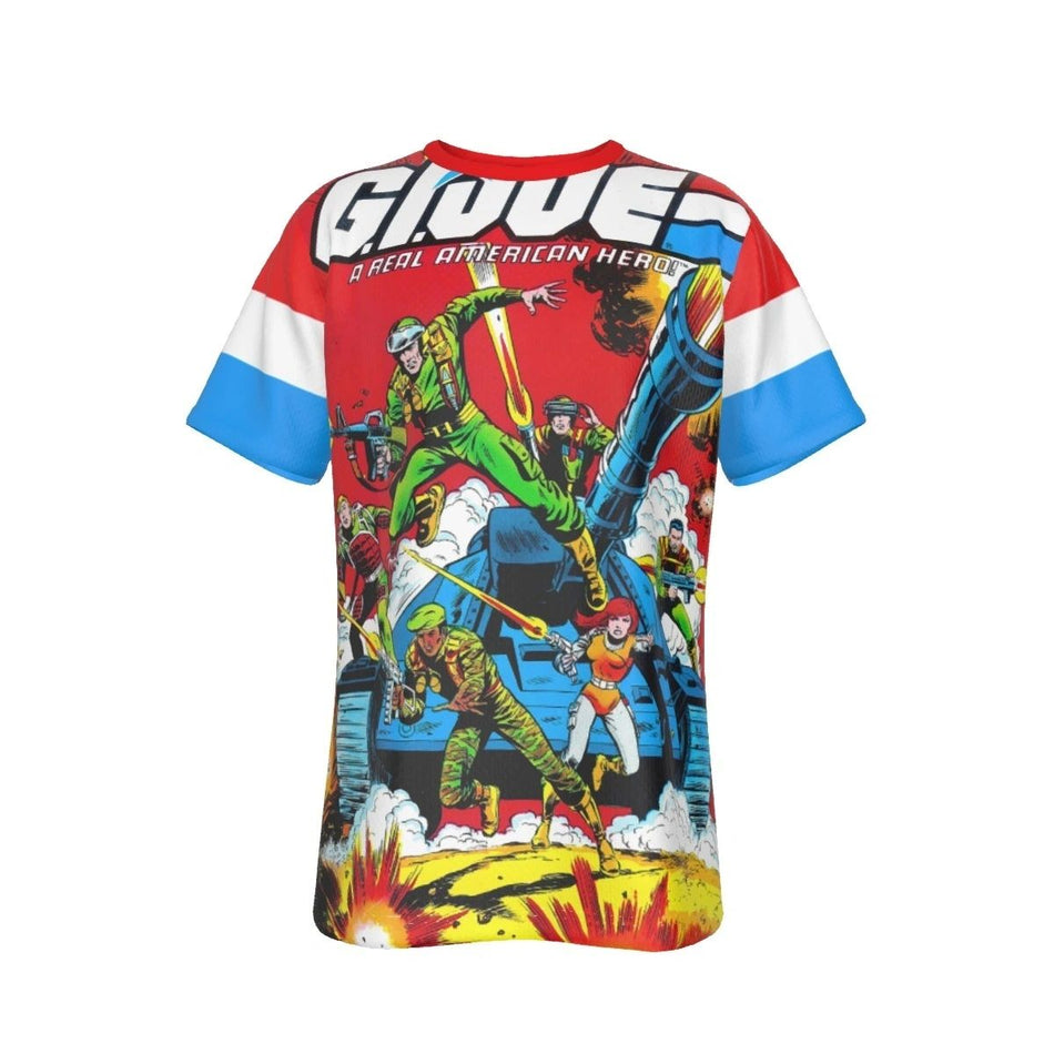 GI JOE 1 ALL OVER PRINT SHIRT AND TANK- HERB TRIMPE ART