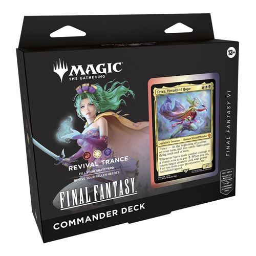 MTG Final Fantasy Magic The Gathering Final Fantasy Commander Deck