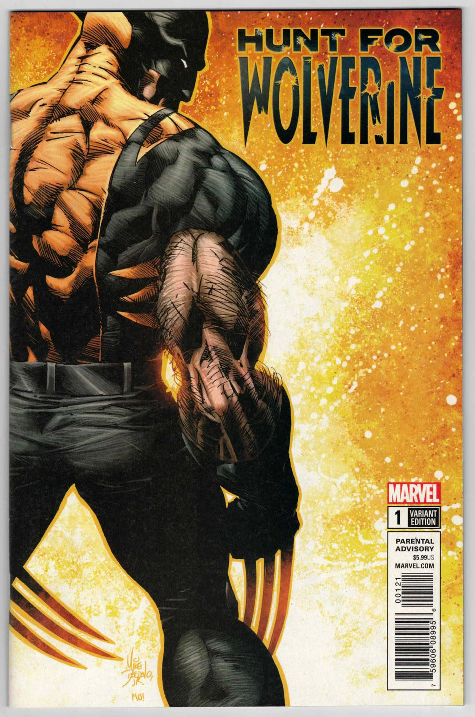 Hunt for Wolverine 2018 1B 1:50 Ratio Variant Near Mint