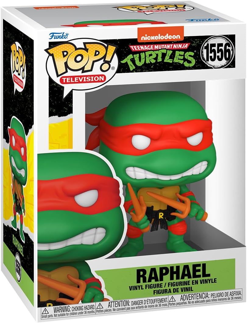 Funko Pop! TMNT Raphael #1556 Signed/Remarqued RobB