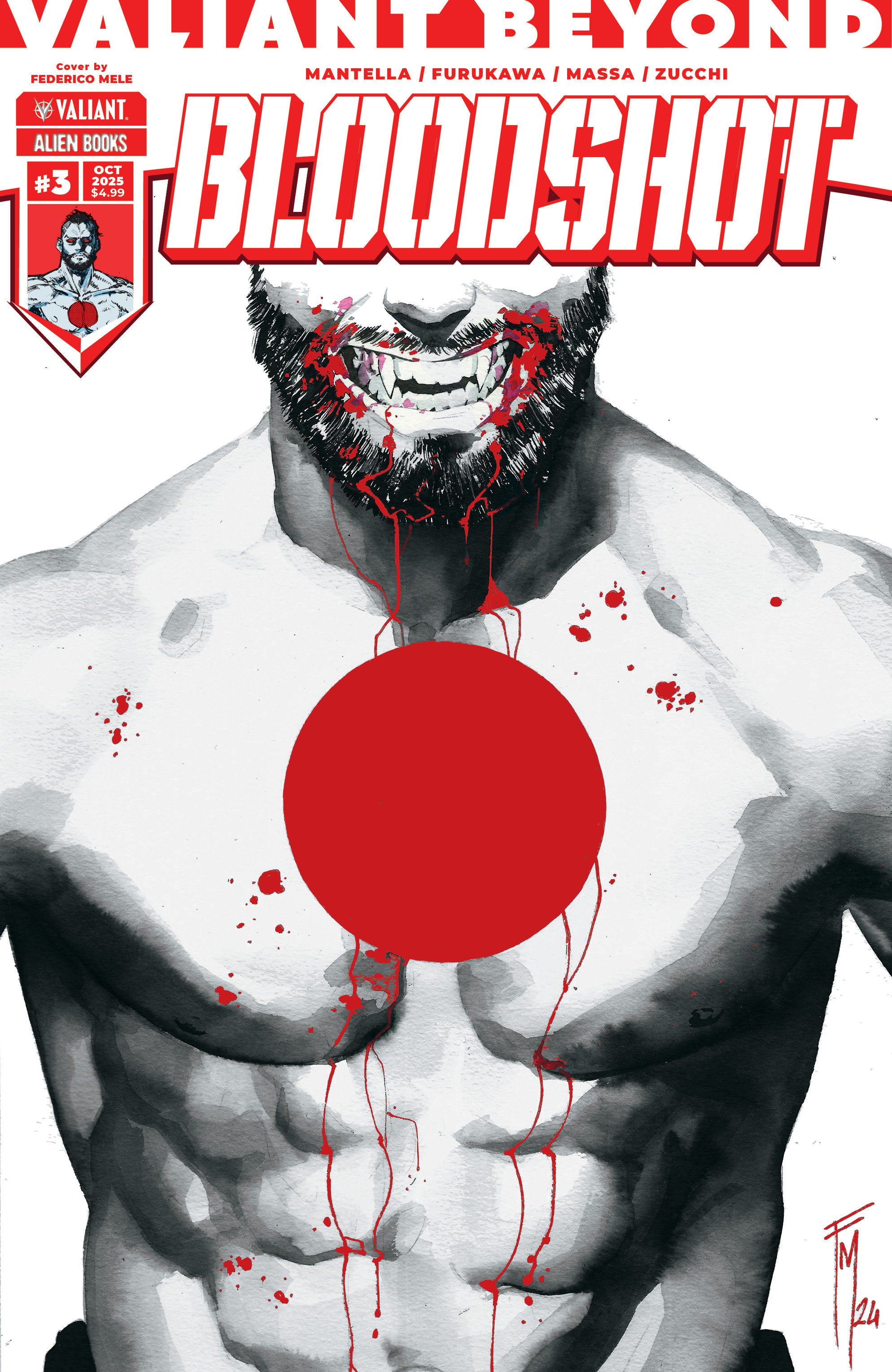 Stock Photo of  Valiant Beyond: Bloodshot #3 Variant B (Mele) Valiant Entertainment Comics sold by Stronghold Collectibles of Acadiana Lafayette, LA