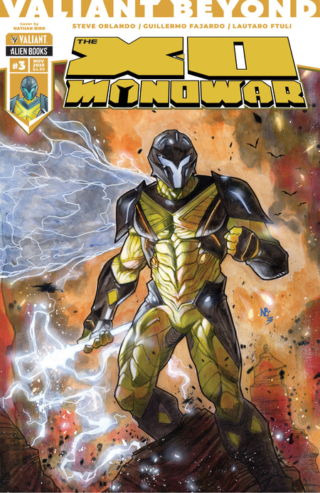 Stock Photo of  Valiant Beyond: The X O Manowar #3 Cover A (Birr) IDW Publishing Comics sold by Stronghold Collectibles of Acadiana Lafayette, LA