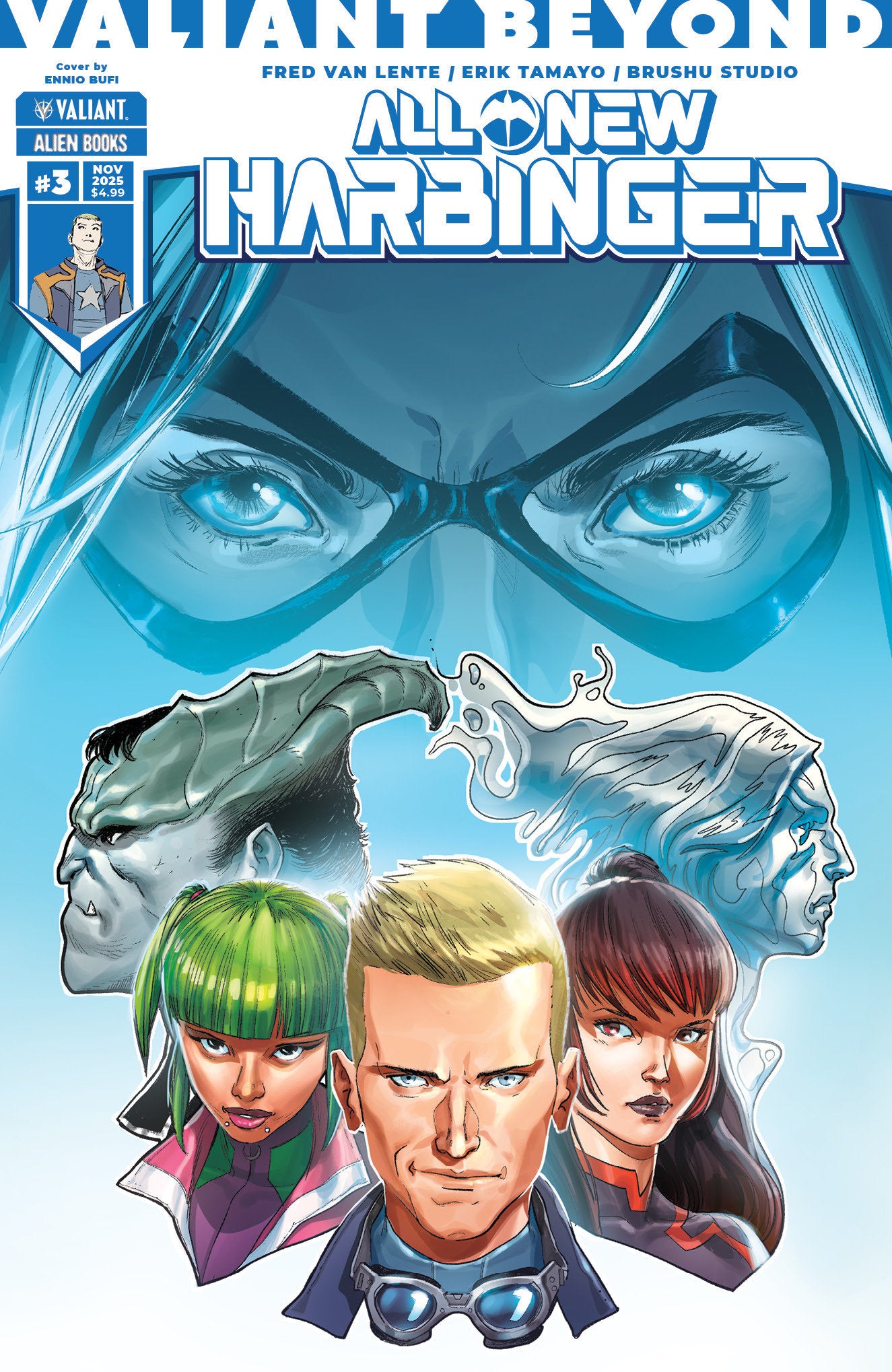 Stock Photo of  Valiant Beyond: All New Harbinger #3 Variant C (Bufi) IDW Publishing Comics sold by Stronghold Collectibles of Acadiana Lafayette, LA