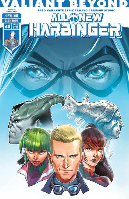 Stock Photo of  Valiant Beyond: All New Harbinger #3 Variant C (Bufi) IDW Publishing Comics sold by Stronghold Collectibles of Acadiana Lafayette, LA