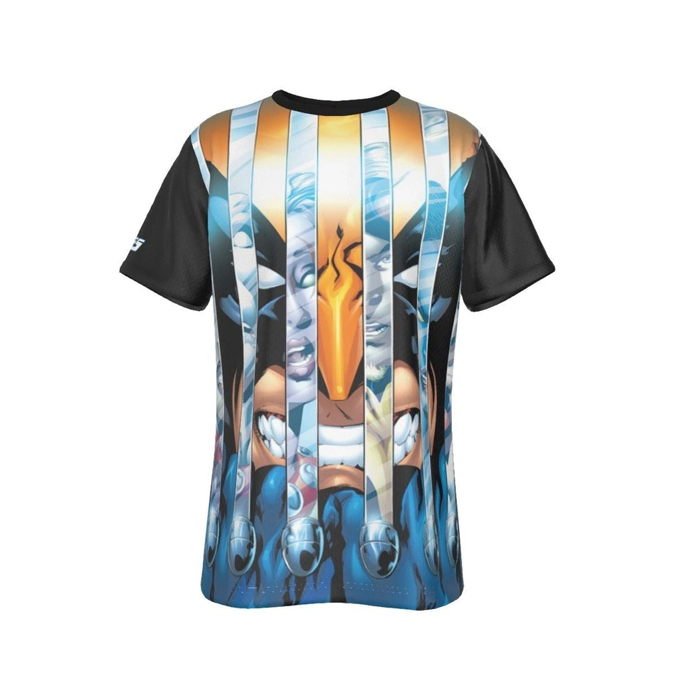 EXILES WOLVERINE CLAWS COVER ALL OVER PRINT SHIRT AND TANK TOP