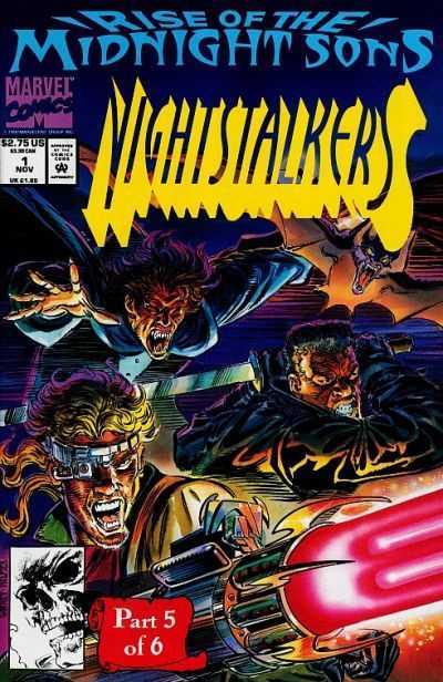 Nightstalkers 1992 #1 Direct ed. - high grade - $9.99