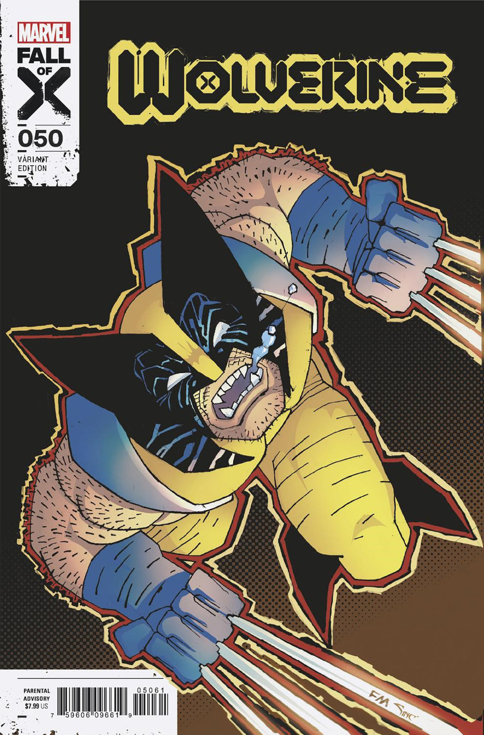 Stock photo of Wolverine #50 Frank Miller Variant Comics sold by Stronghold Colllectibles