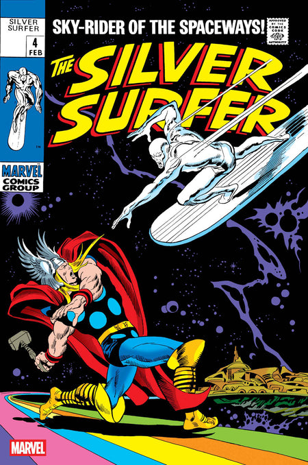 Stock Photo of  Silver Surfer #4 Facsimile Edition Poster Marvel Comics Posters and Prints sold by Stronghold Collectibles of Acadiana Lafayette, LA