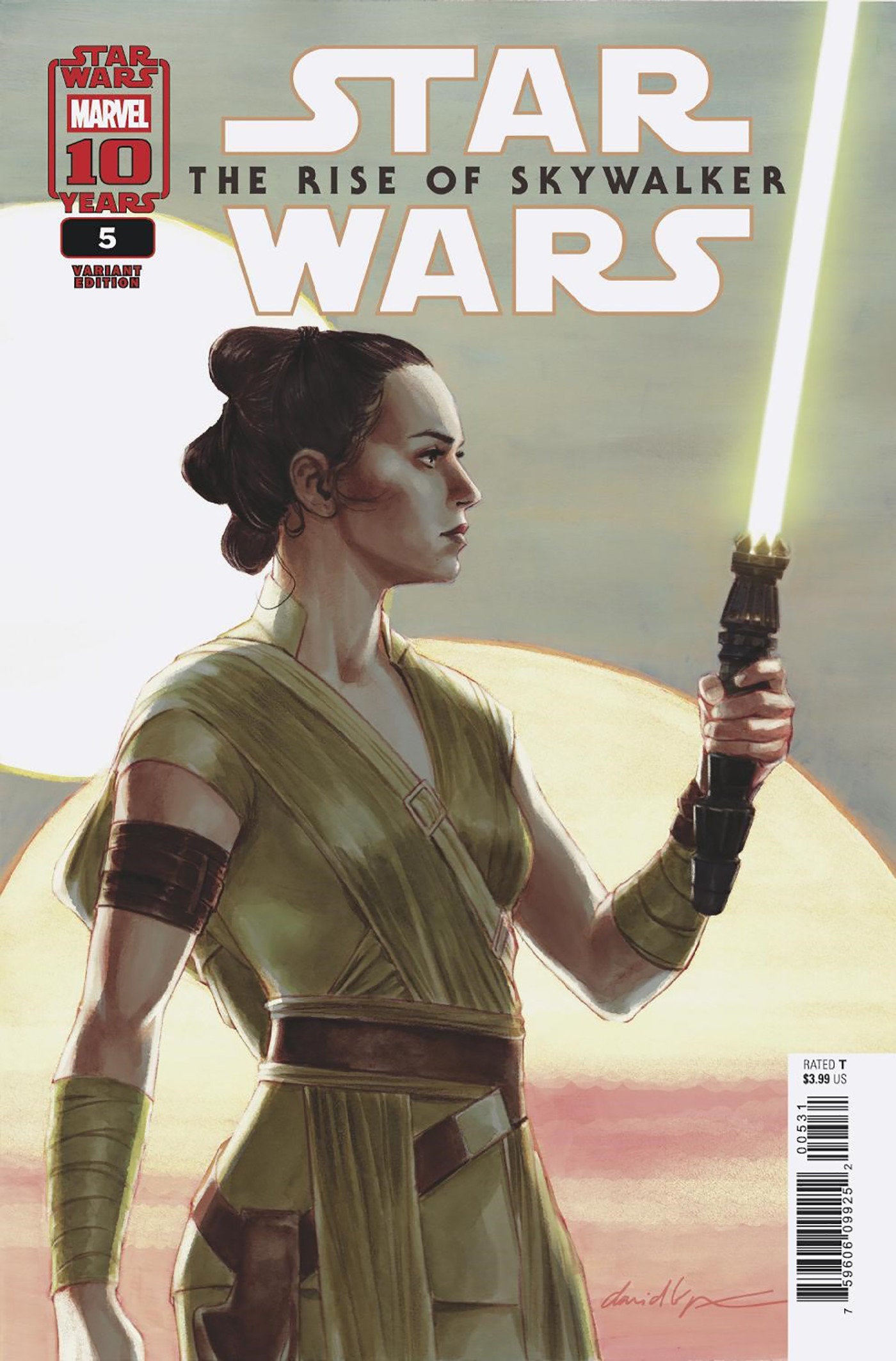 Stock Photo of Star Wars: The Rise of Skywalker Adaptation #5 David Lopez Variant Marvel Comics Comics sold by Stronghold Collectibles of Acadiana Lafayette, LA