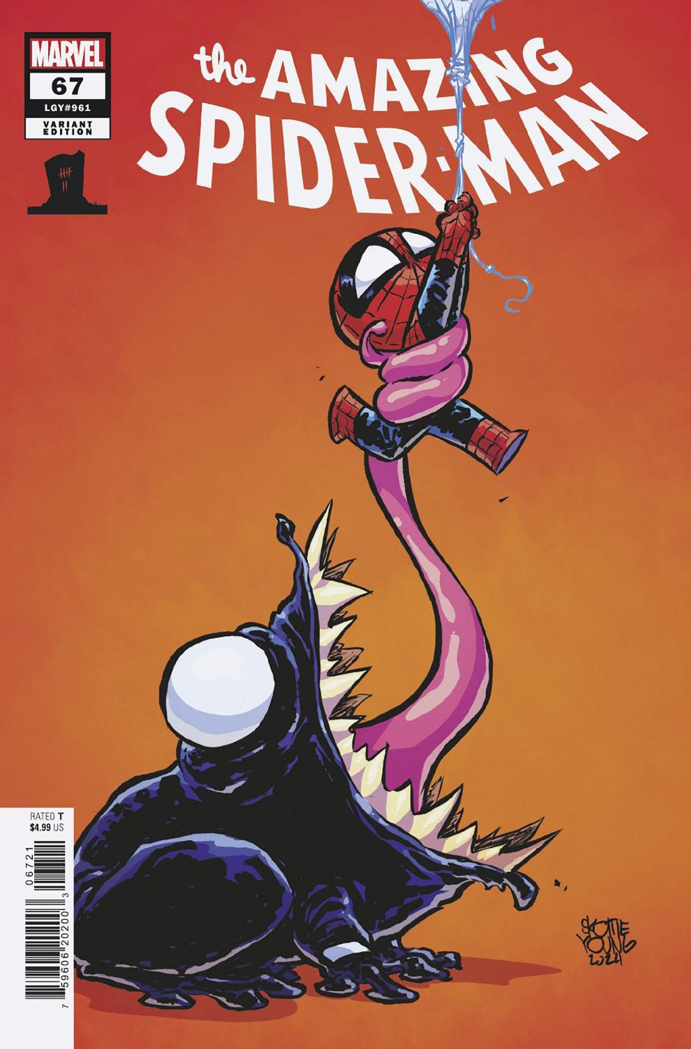 Stock Photo of Amazing Spider-Man #67 Skottie Young 8 Deaths of Spider-Man Variant Marvel Comics Comics sold by Stronghold Collectibles of Acadiana Lafayette, LA