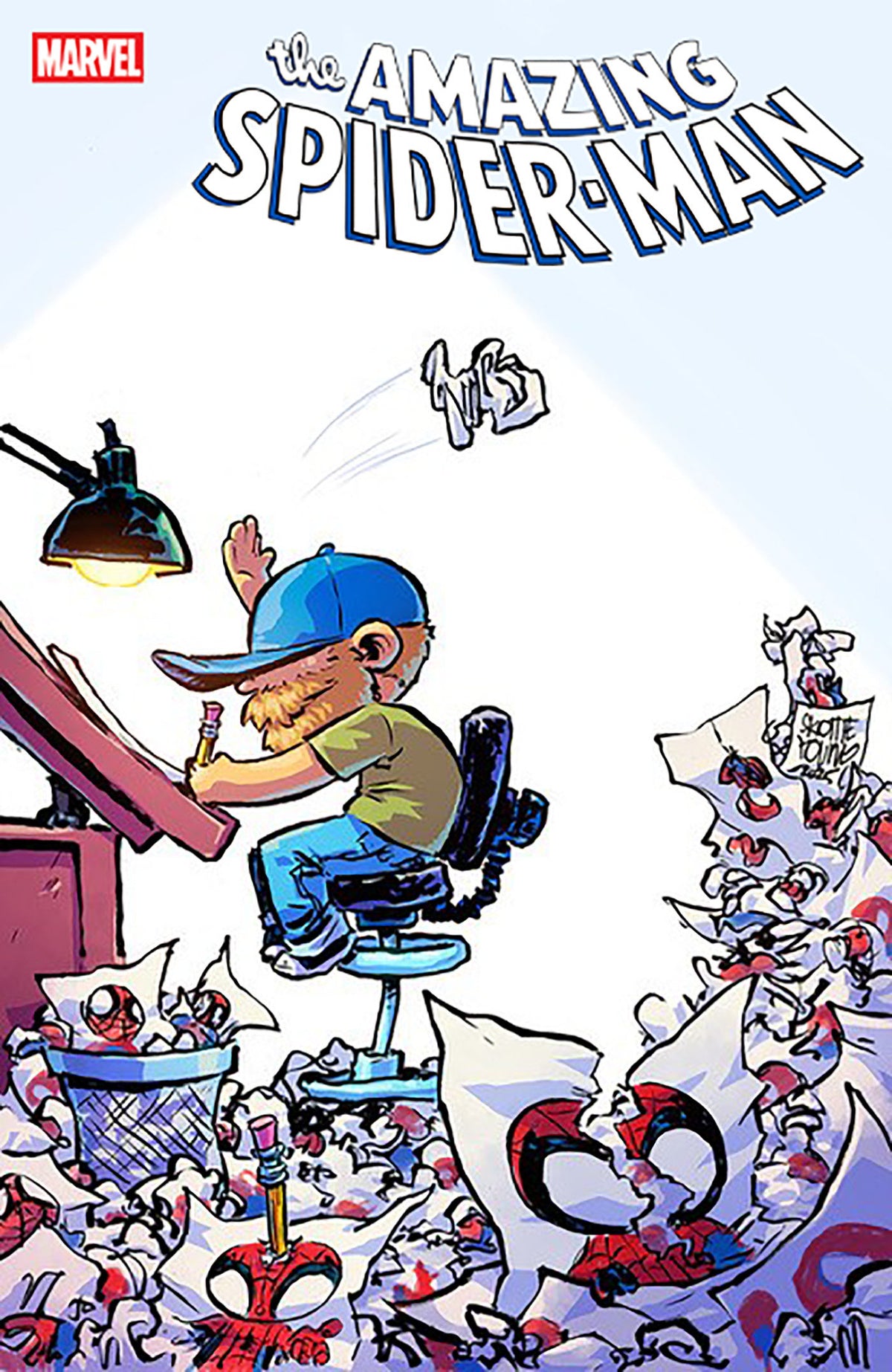 Stock Photo of Amazing Spider-Man #70 Skottie Young 8 Deaths of Spider-Man Variant [Doom] Marvel Comics Comics sold by Stronghold Collectibles of Acadiana Lafayette, LA