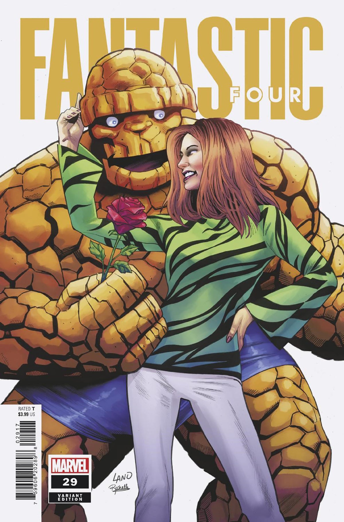Stock Photo of Fantastic Four #29 Greg Land 1:25 Variant [Doom] Marvel Comics Comics sold by Stronghold Collectibles of Acadiana Lafayette, LA