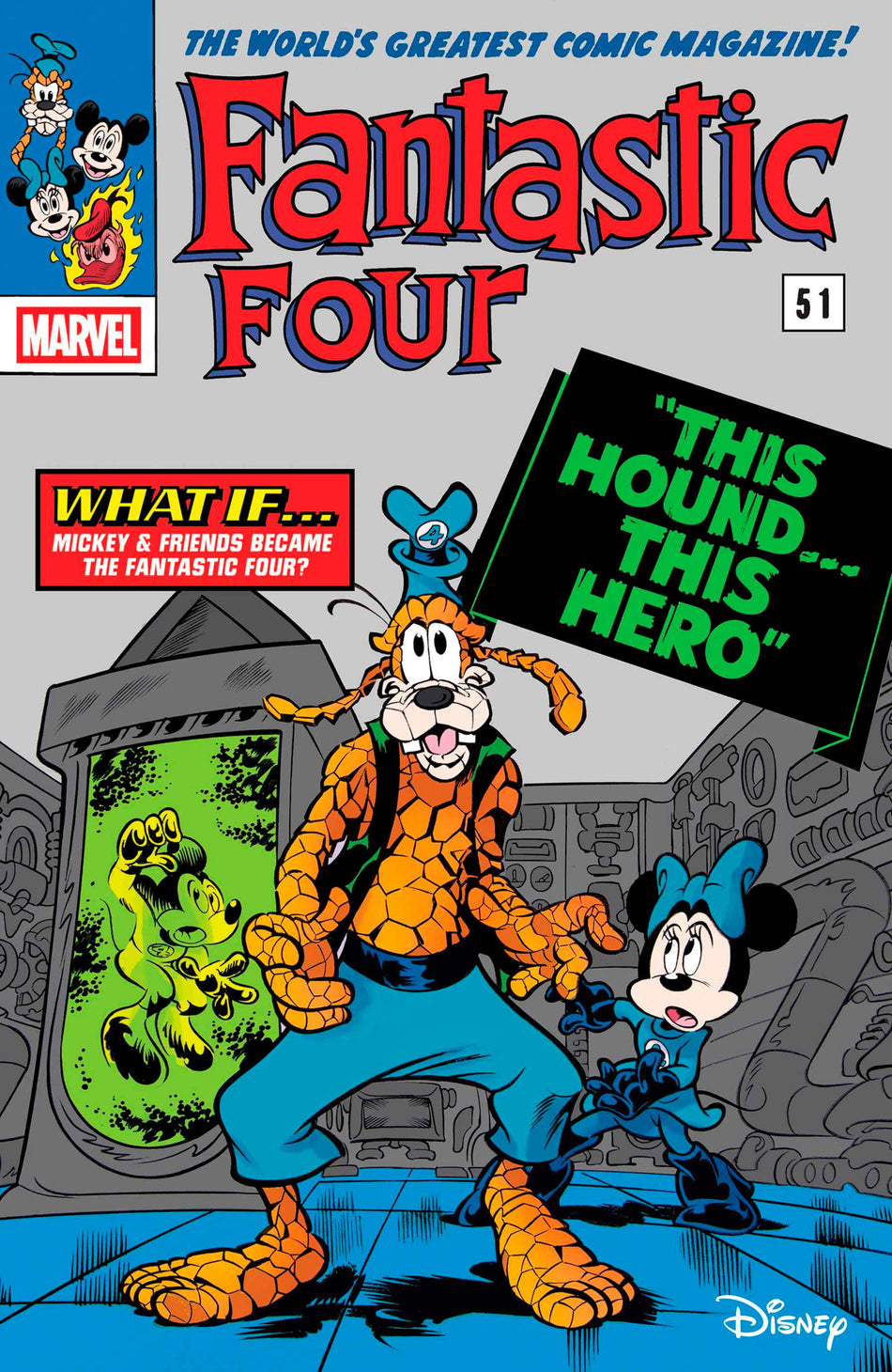 Fantastic Four #29 Paolo Mottura Disney Fantastic Four Variant