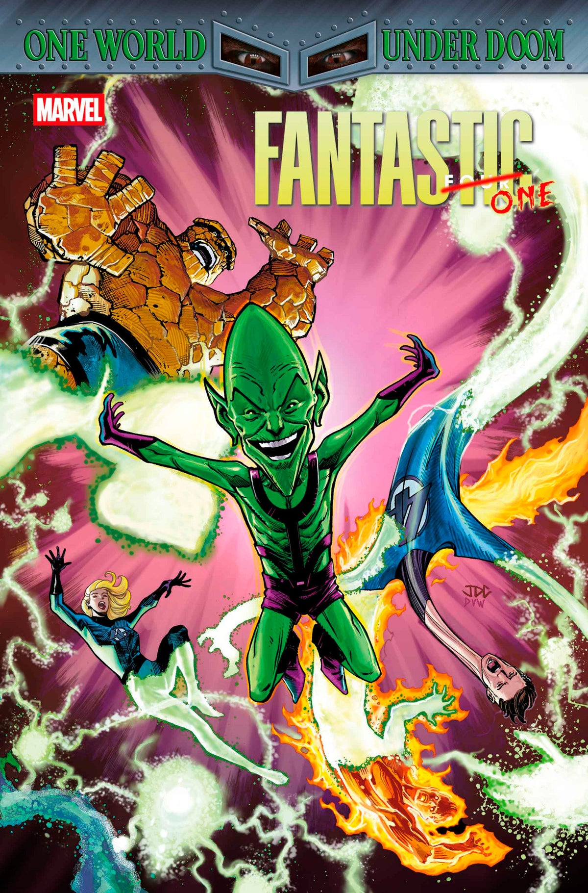 Stock Photo of Fantastic Four #32 Joshua Cassara Impossible Man Pop-Up Variant Marvel Comics Comics sold by Stronghold Collectibles of Acadiana Lafayette, LA