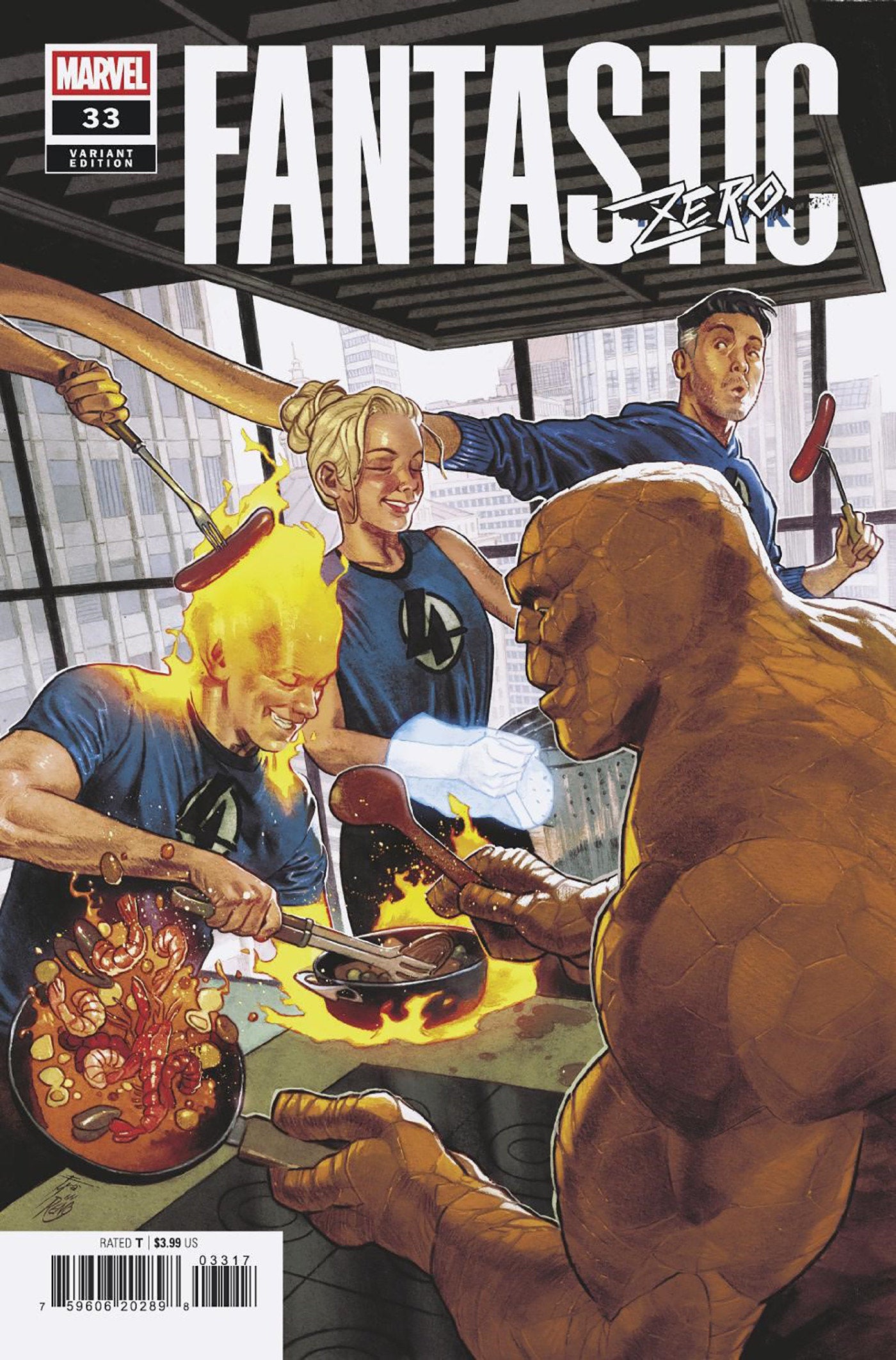 Stock Photo of Fantastic Four #33 Francesco Mobili 1:25 Variant [Doom] Marvel Comics Comics sold by Stronghold Collectibles of Acadiana Lafayette, LA