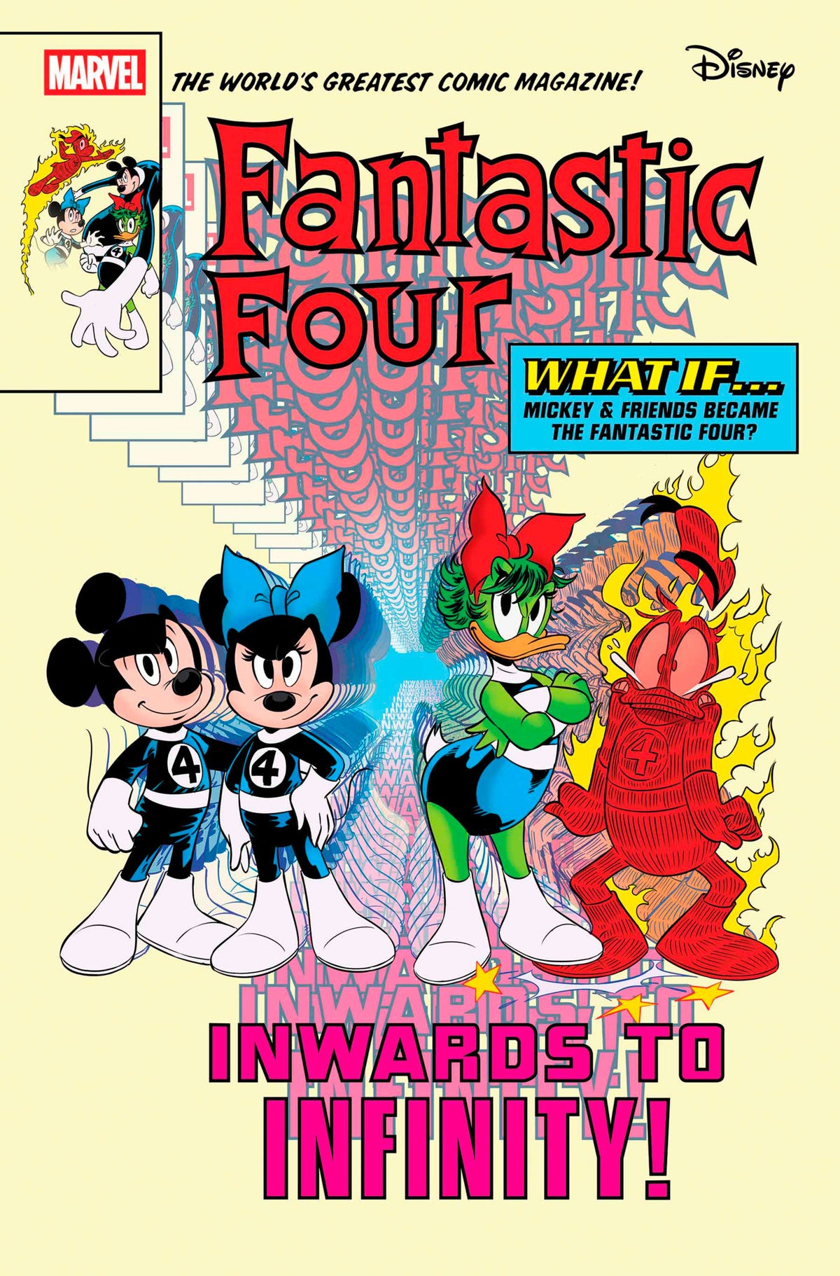 Stock Photo of Fantastic Four #33 Giulia Lomurno Disney What If? Fantastic Four Homage Variant [Doom] Marvel Comics Comics sold by Stronghold Collectibles of Acadiana Lafayette, LA