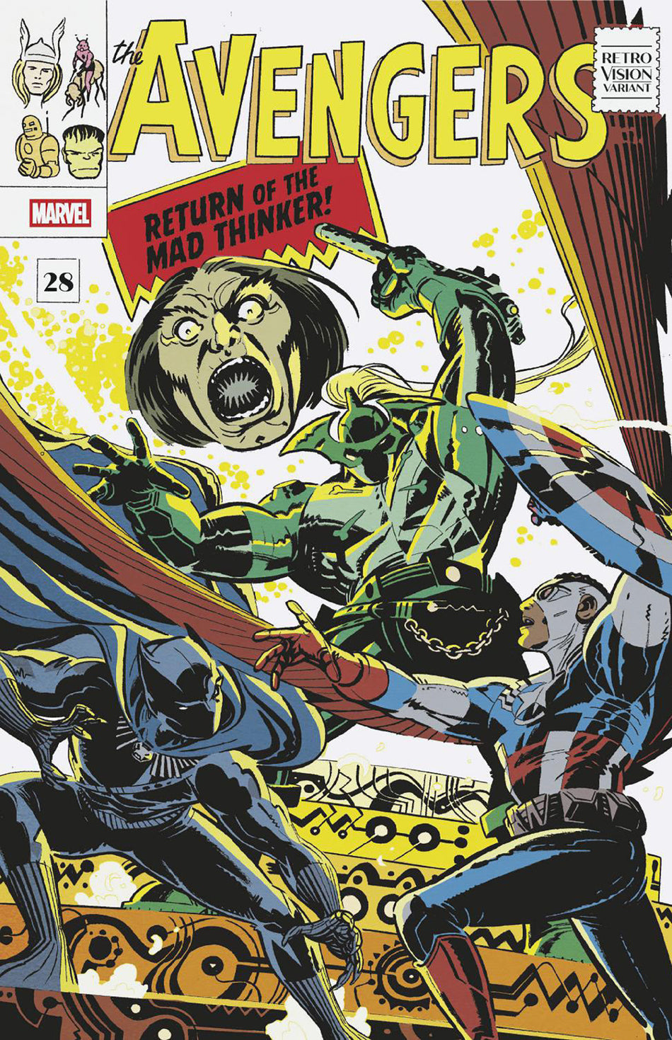 Stock Photo of Avengers #28 Wes Craig Retrovision Variant [Doom] Marvel Comics Comics sold by Stronghold Collectibles of Acadiana Lafayette, LA