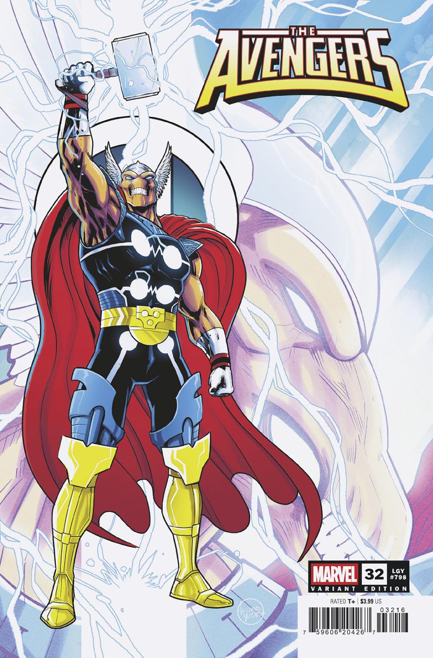 Stock Photo of Avengers #32 Luciano Vecchio 1:25 Beta Ray Bill Variant Marvel Comics Comics sold by Stronghold Collectibles of Acadiana Lafayette, LA