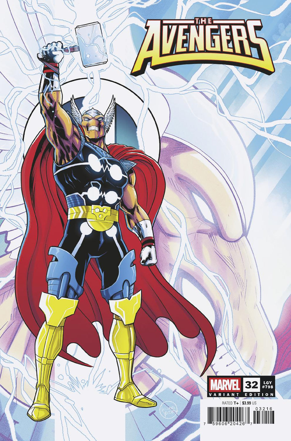 Stock Photo of Avengers #32 Luciano Vecchio 1:25 Beta Ray Bill Variant Marvel Comics Comics sold by Stronghold Collectibles of Acadiana Lafayette, LA