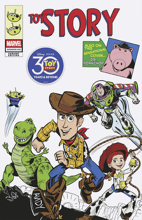 Stock Photo of Avengers #32 Marco Forcelloni Pixar Toy Story Homage Variant Marvel Comics Comics sold by Stronghold Collectibles of Acadiana Lafayette, LA