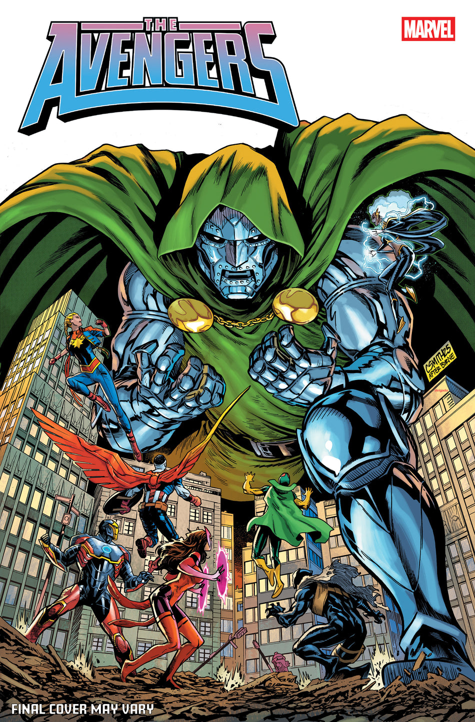 Stock Photo of  Avengers #36 Cory Smith Doom Homage Variant Marvel Comics Comics sold by Stronghold Collectibles of Acadiana Lafayette, LA