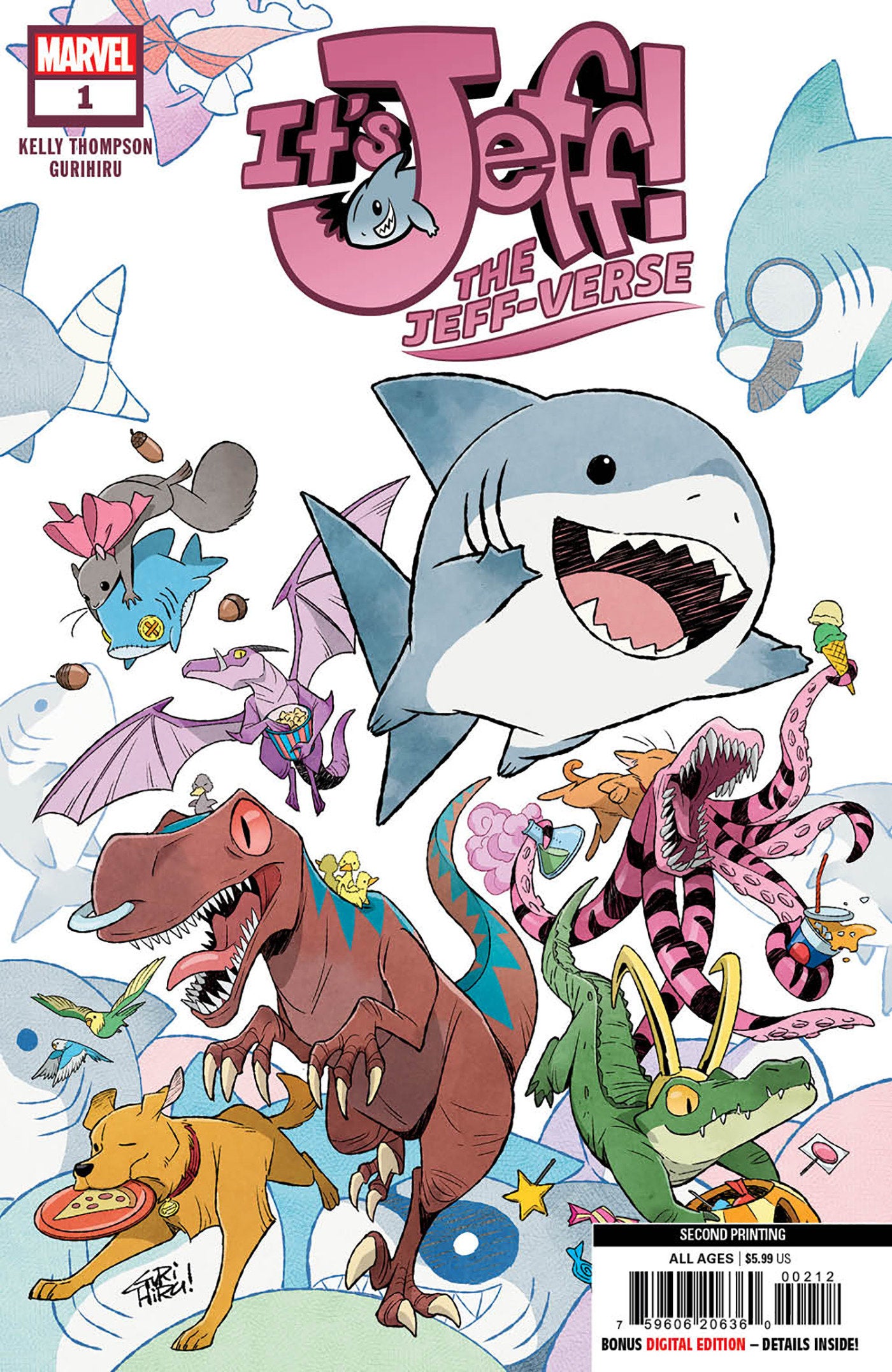 Stock Photo of It's Jeff: the Jeff-Verse #1 Gurihiru 2nd Print Variant Marvel Comics Comics sold by Stronghold Collectibles of Acadiana Lafayette, LA