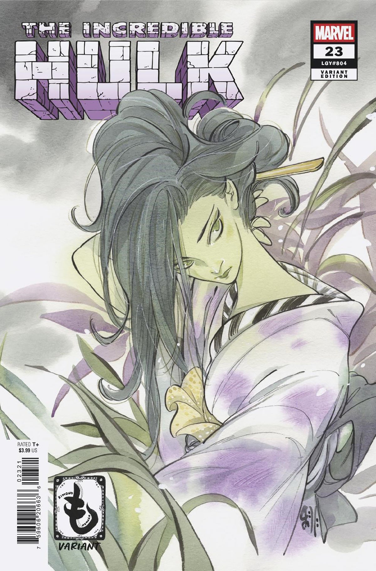 Stock Photo of Incredible Hulk #23 Peach Momoko Kimono Variant Marvel Comics Comics sold by Stronghold Collectibles of Acadiana Lafayette, LA