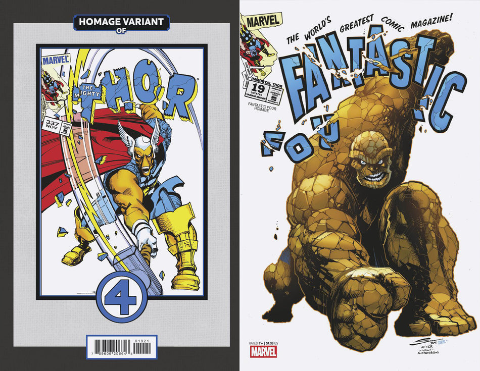 Stock Photo of Immortal Thor #19 Sandoval Fantastic Four Homage Variant Marvel Comics Comics sold by Stronghold Collectibles of Acadiana Lafayette, LA