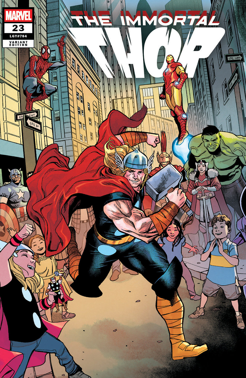 Stock Photo of Immortal Thor #23 Martin Coccolo Death of the Immortal Thor 3-Part Connecting Variant Marvel Comics Comics sold by Stronghold Collectibles of Acadiana Lafayette, LA