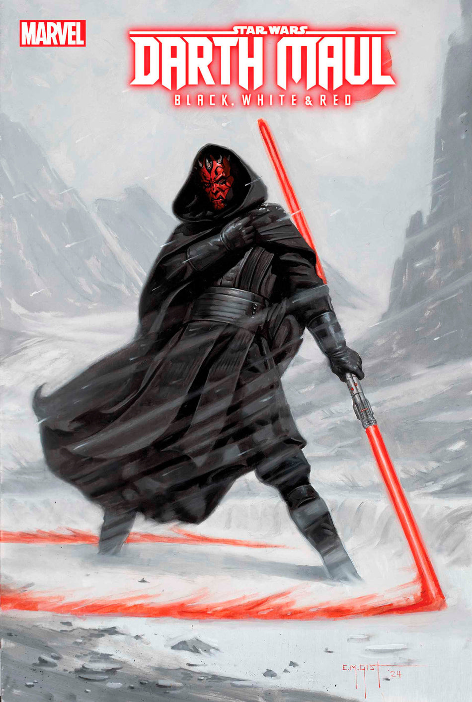 Stock photo of Star Wars: Darth Maul - Black, White & Red #4 Marvel Comics Comics sold by Stronghold Collectibles of Acadiana, Lafayette, Louisiana
