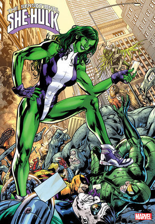 Sensational She-Hulk 4 Bryan Hitch Variant [1:25] PRESALE In Stores 1/10/24