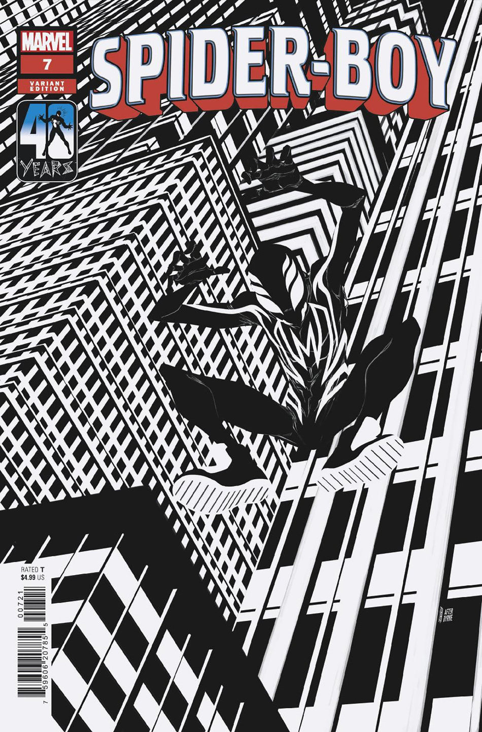 Stock photo of Spider-Boy #7 David Baldeon Black Costume Variant Comics sold by Stronghold Colllectibles