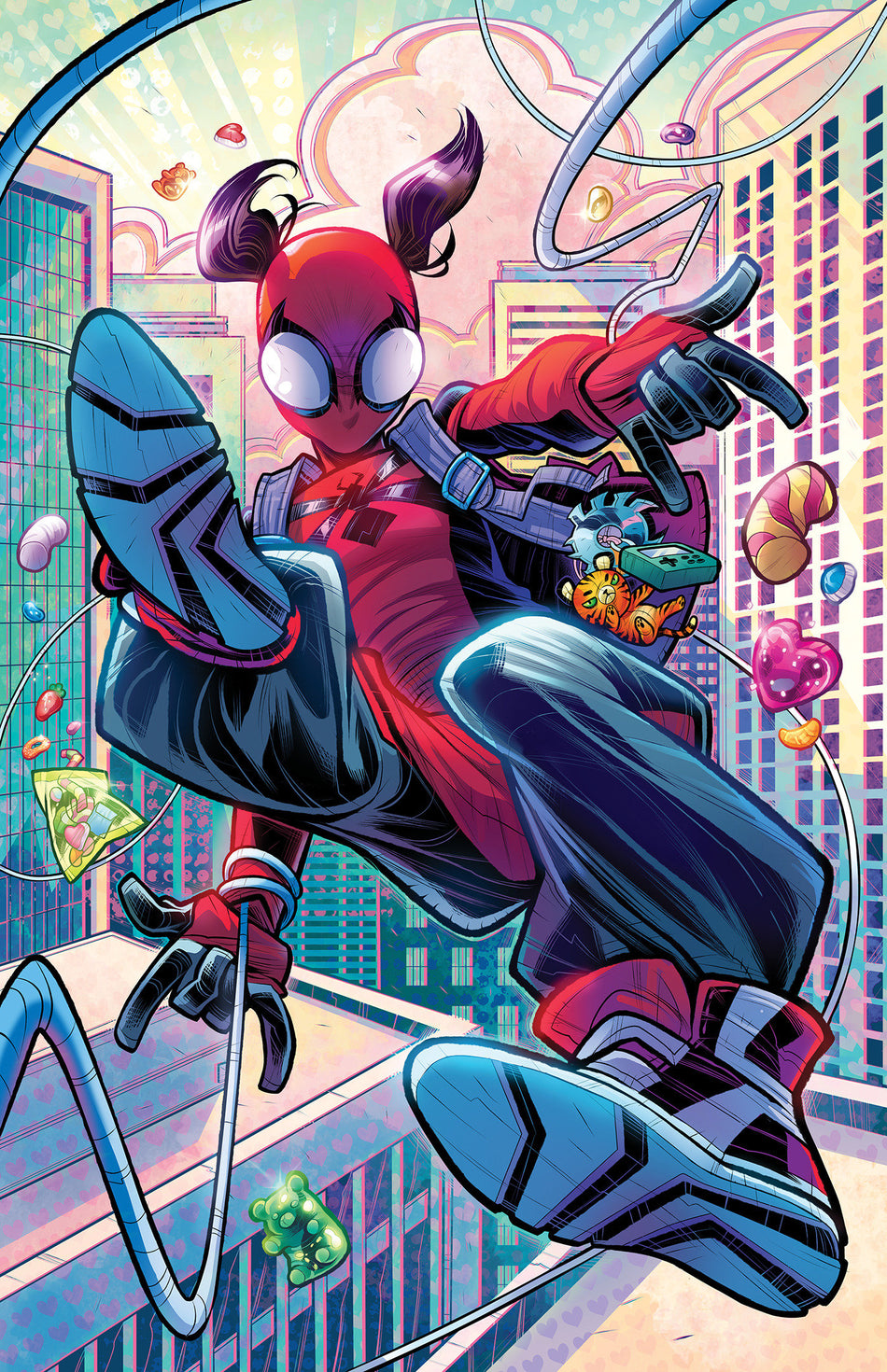 Stock Photo of Spider-Boy #12 Elizabeth Torque 1:50 Full Art Variant Marvel Comics Comics sold by Stronghold Collectibles of Acadiana Lafayette, LA