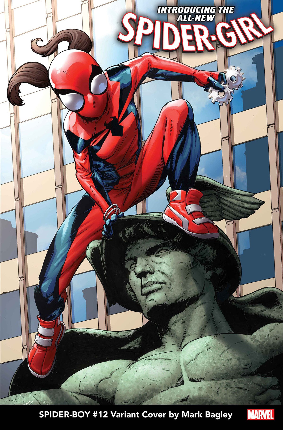 Stock Photo of Spider-Boy #12 Mark Bagley Variant Marvel Comics Comics sold by Stronghold Collectibles of Acadiana Lafayette, LA